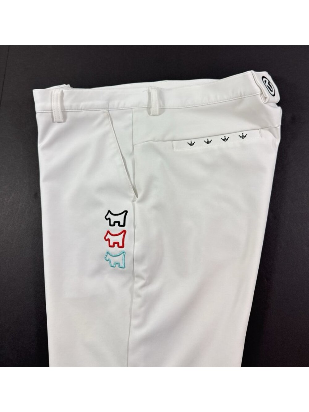 Admiral Golf x Scotty Cameron Golf Pants Sz 35x32 Performance Chino Dog Circle T